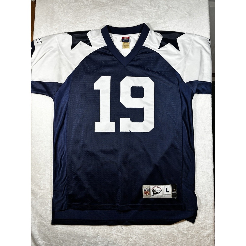 DALLAS COWBOYS NFL JERSEY: AUSTIN #19 – REEBOK THROWBACK Size Large